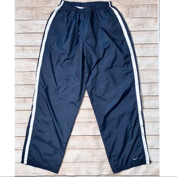 nike nylon track pants